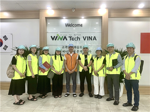 Tổng kết buổi 8 Tham quan Công ty TNHH Vinatech Vina
