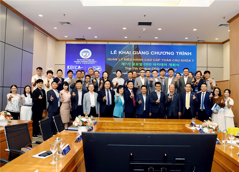 Lê Khai giảng Khóa học Global CEO Academy lần thứ 7