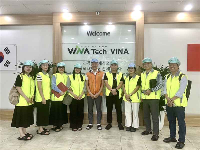 Buổi học thứ 8 Tham quan Công ty TNHH Vinatech Vina