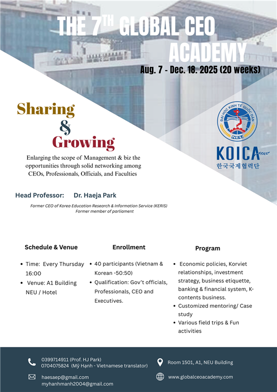 The 7th Global CEO Academy